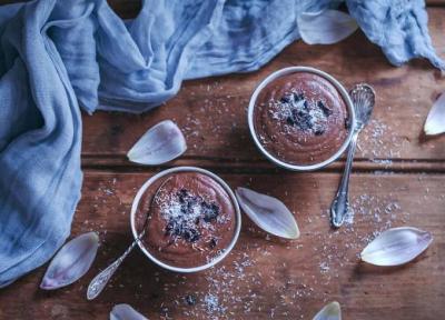 طرز تهیه پودینگ شکلاتی طرز تهیه پودینگ شکلاتی